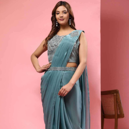 Classic Maheshwari Saree – Festive Special